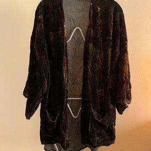Crushed Velvet Kimono from Urban Outfitters.